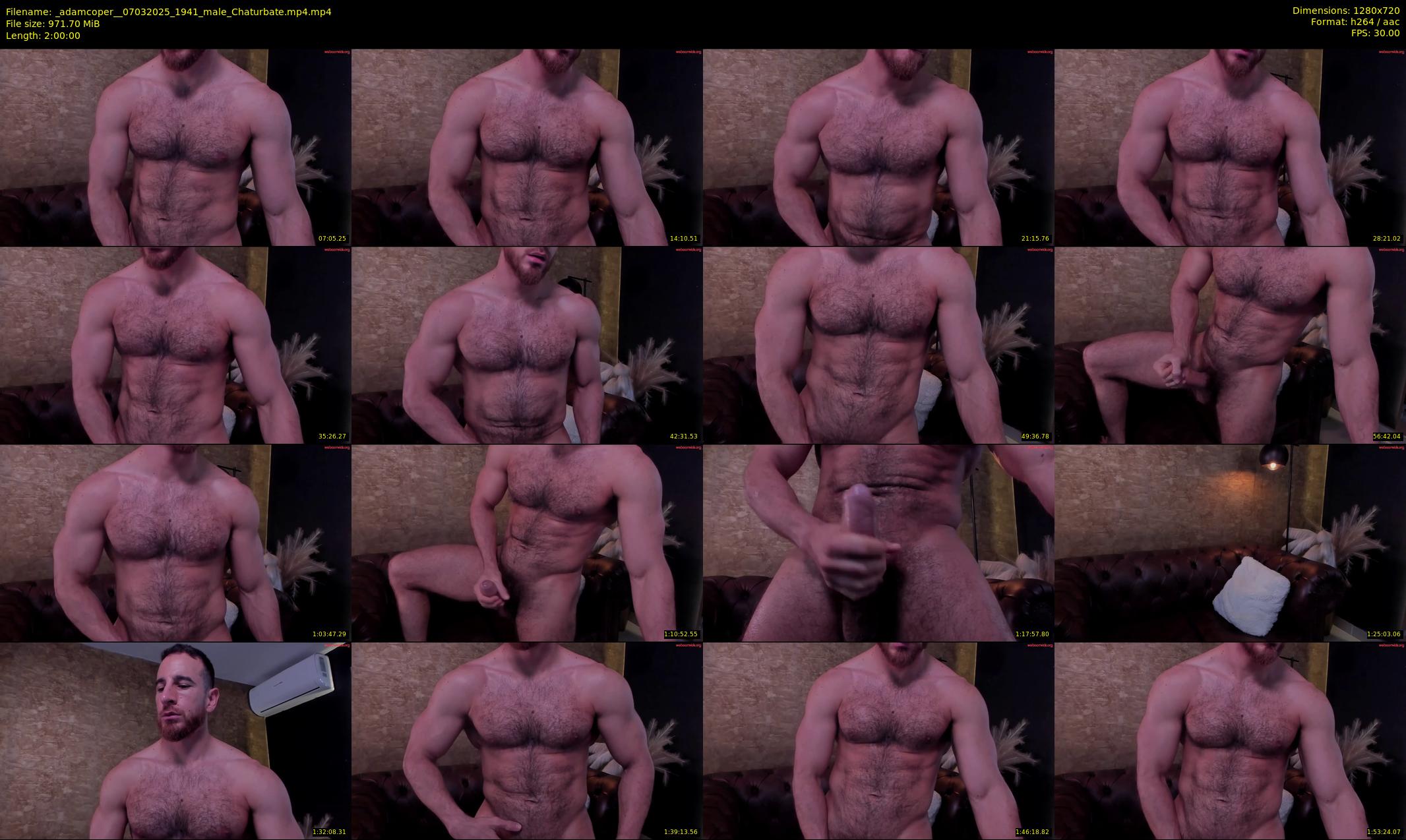 _adamcoper_ — 120 minute Chaturbate male cam show recording, 720p, Mar 7, 2025