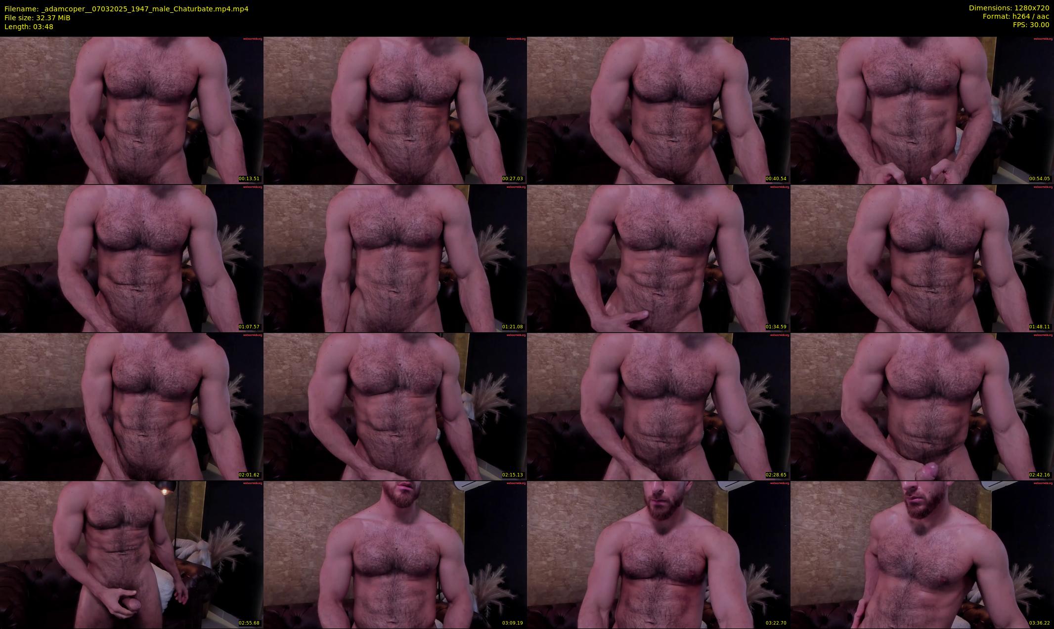 _adamcoper_ — 4 minute Chaturbate male cam show recording, 720p, Mar 7, 2025