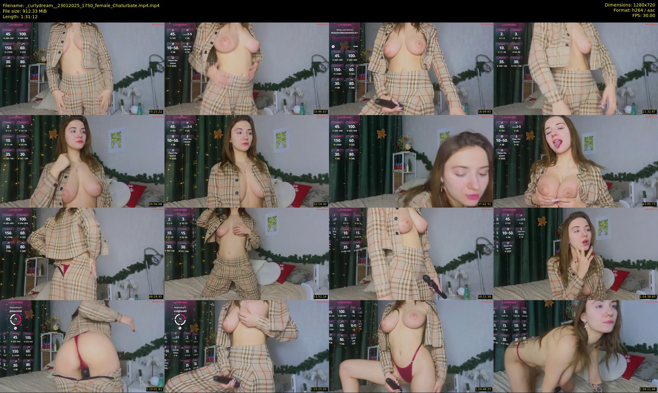 _curlydream_ — 92 minute Chaturbate female cam show recording, 720p, Jan 23, 2025