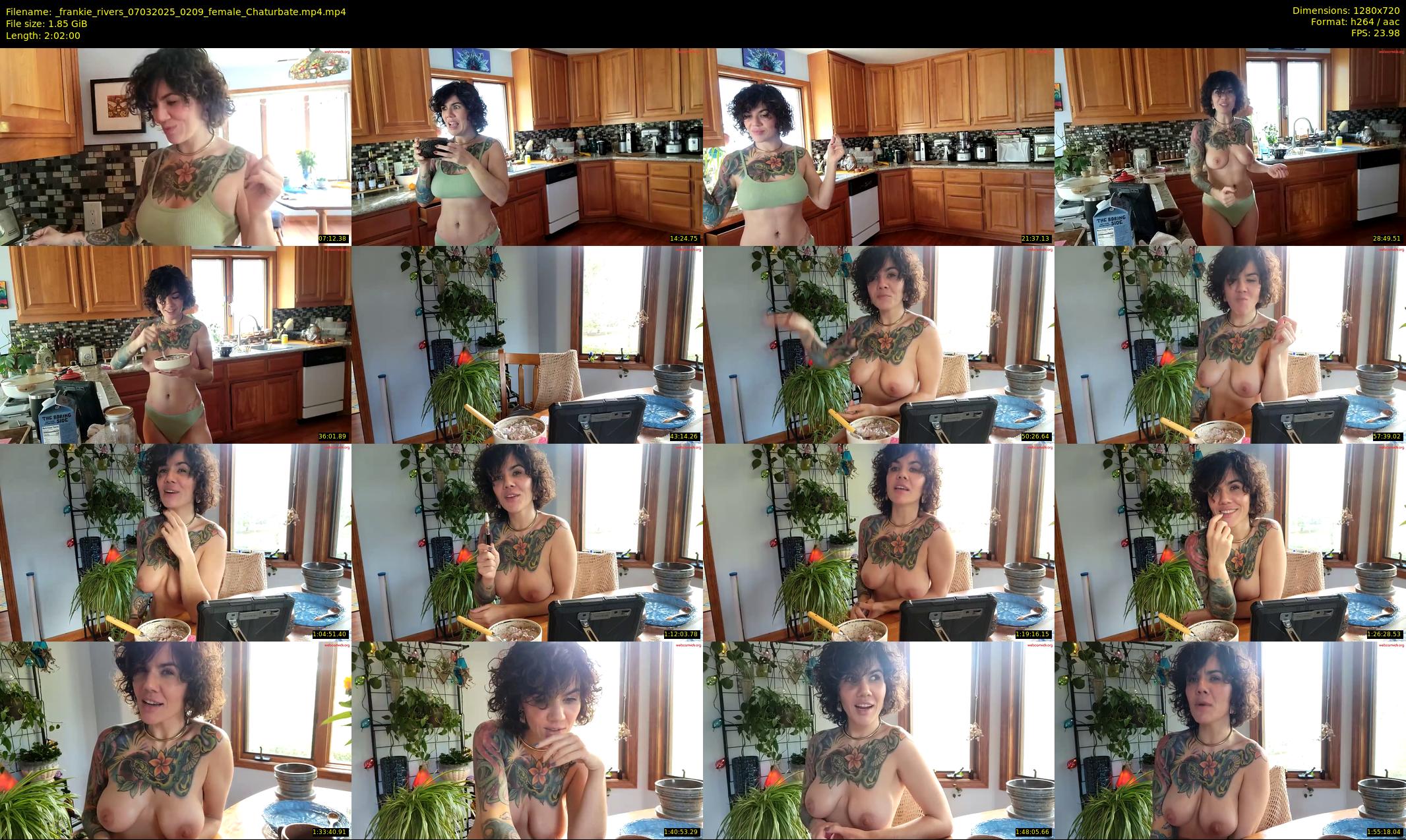 _frankie_rivers — 122 minute Chaturbate female cam show recording, 720p, Mar 7, 2025