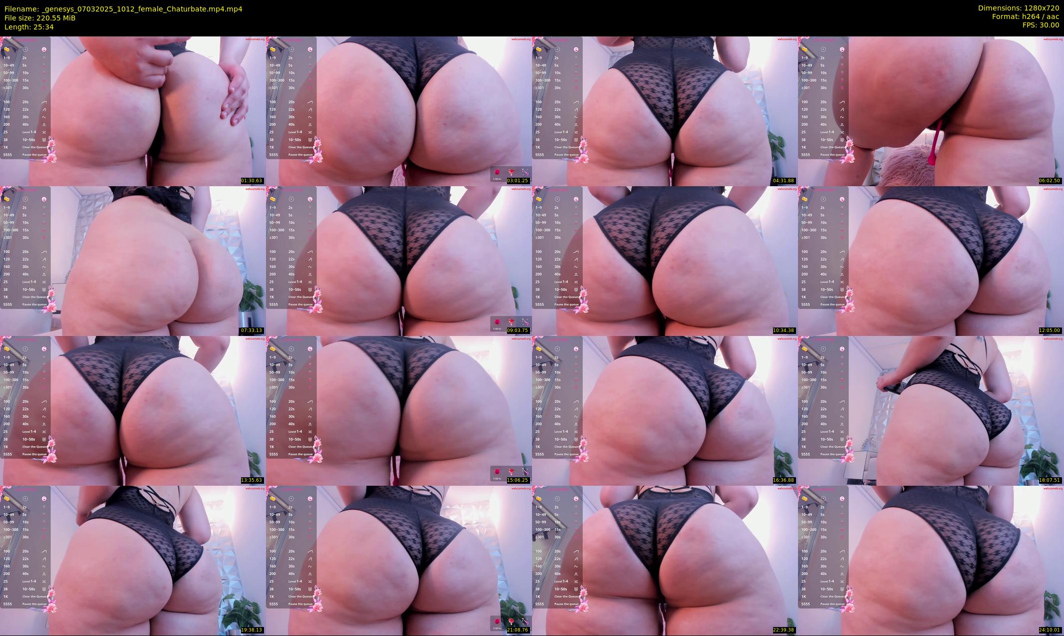 _genesys — 26 minute Chaturbate female cam show recording, 720p, Mar 7, 2025