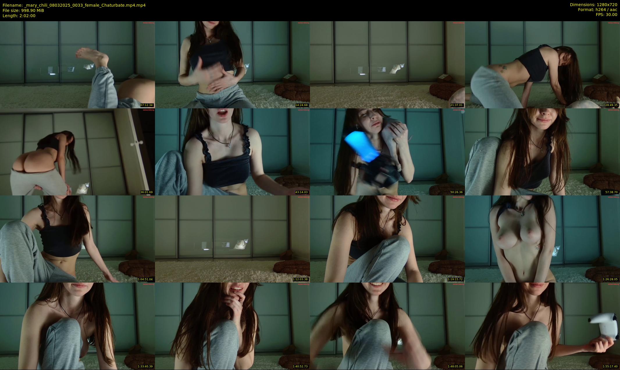_mary_chili — 122 minute Chaturbate female cam show recording, 720p, Mar 8, 2025