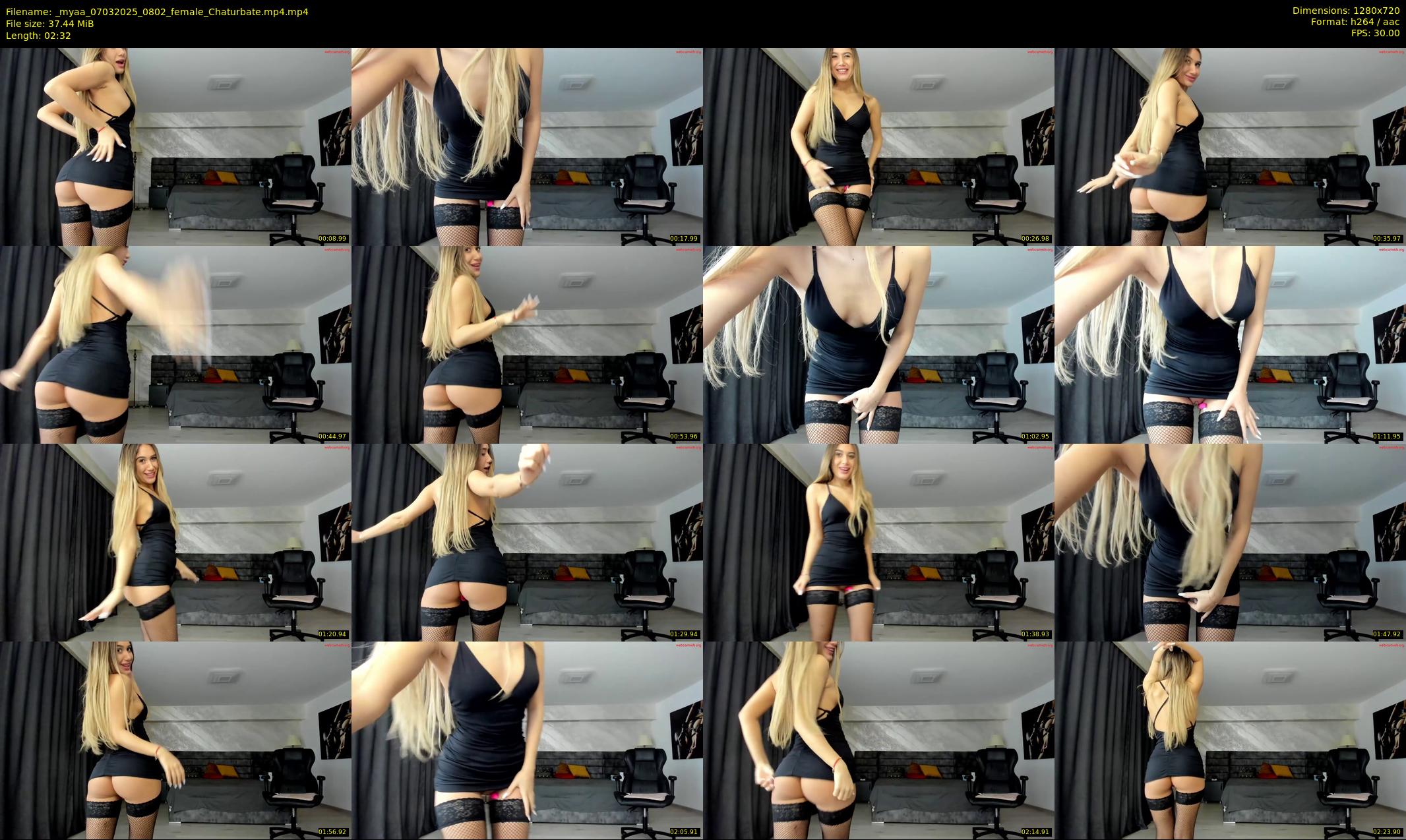 _myaa — 3 minute Chaturbate female cam show recording, 720p, Mar 7, 2025