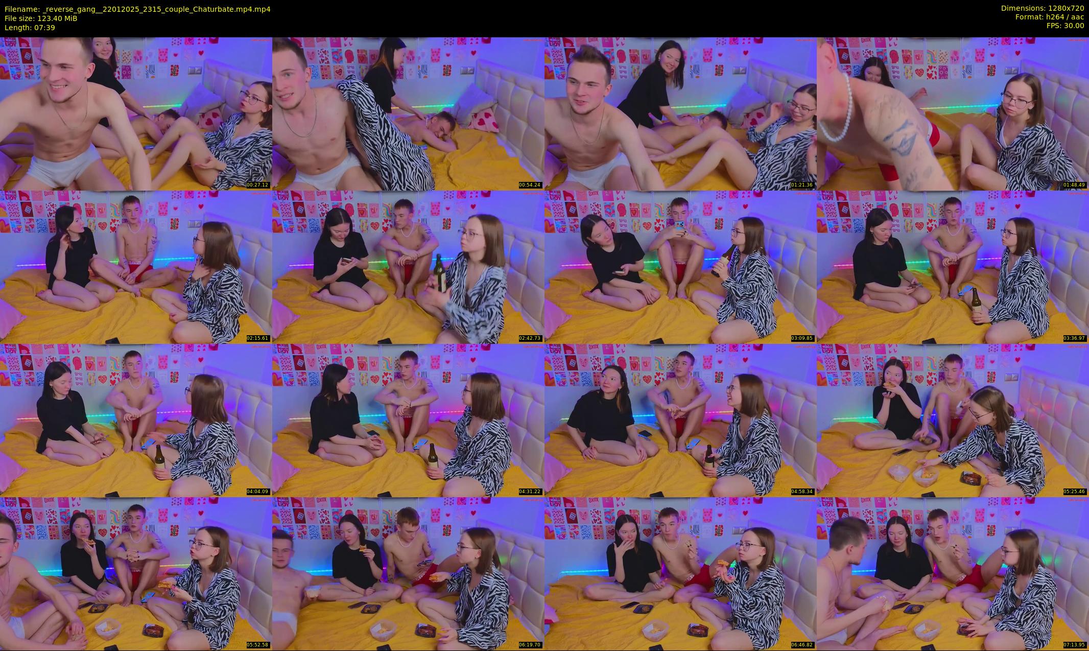 _reverse_gang_ — 8 minute Chaturbate couple cam show recording, 720p, Jan 22, 2025