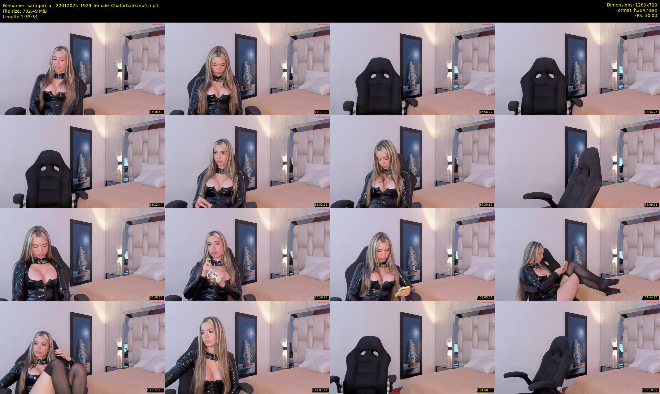 _saragarcia_ — 96 minute Chaturbate female cam show recording, 720p, Jan 22, 2025
