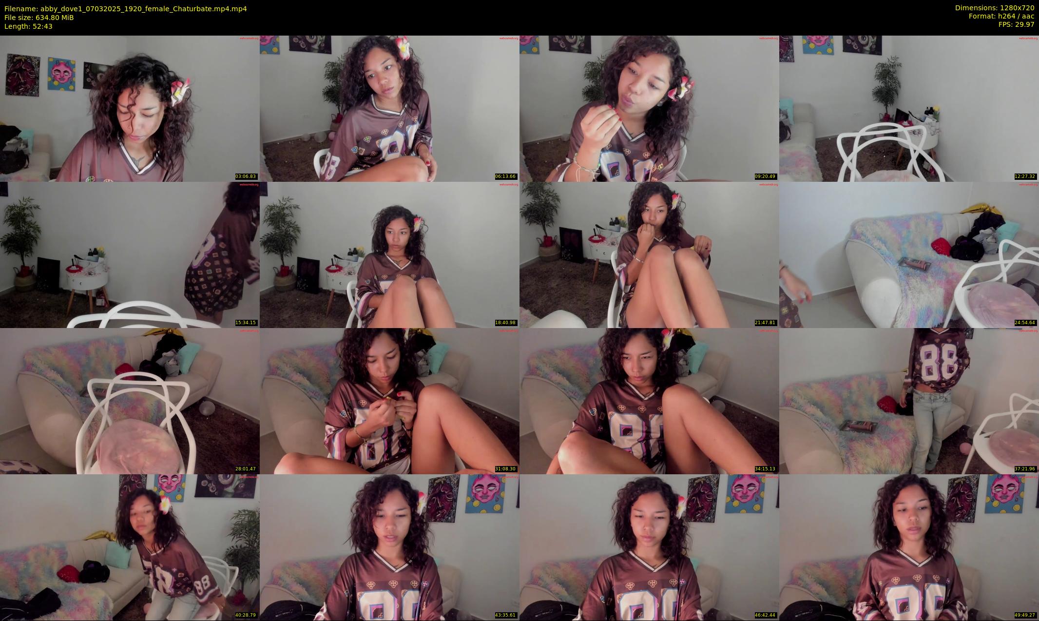 abby_dove1 — 53 minute Chaturbate female cam show recording, 720p, Mar 7, 2025