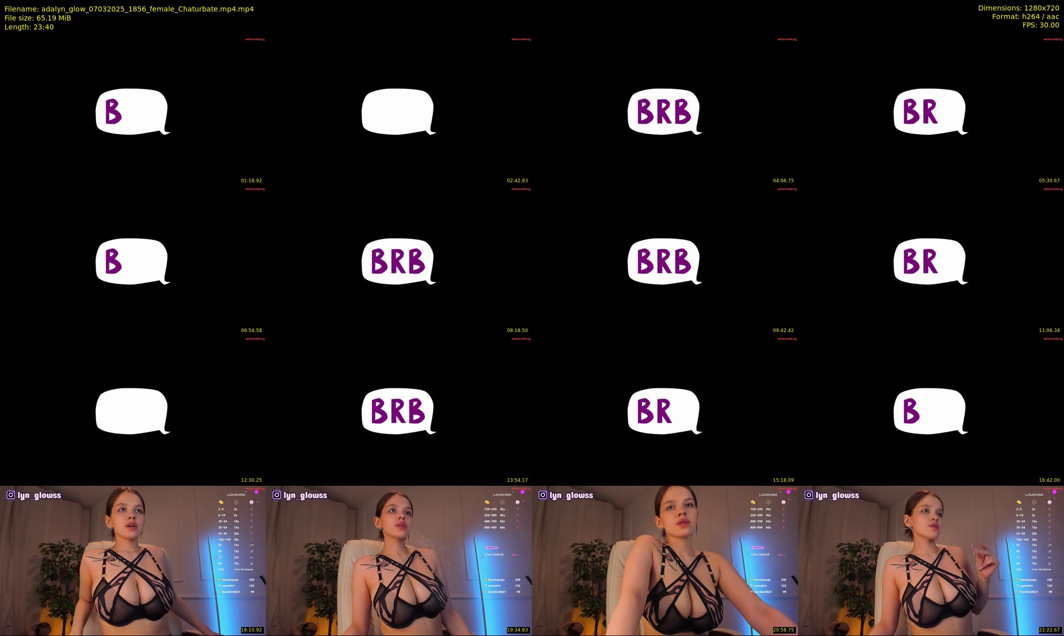 adalyn_glow — 24 minute Chaturbate female cam show recording, 720p, Mar 7, 2025