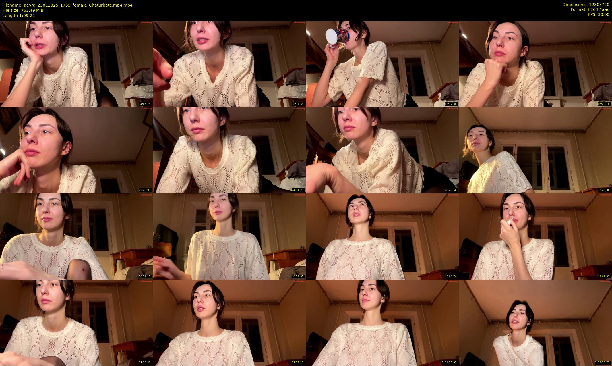 aevra — 70 minute Chaturbate female cam show recording, 720p, Jan 23, 2025