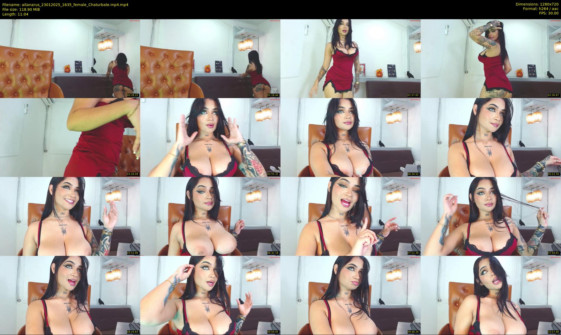 aitanarus — 12 minute Chaturbate female cam show recording, 720p, Jan 23, 2025