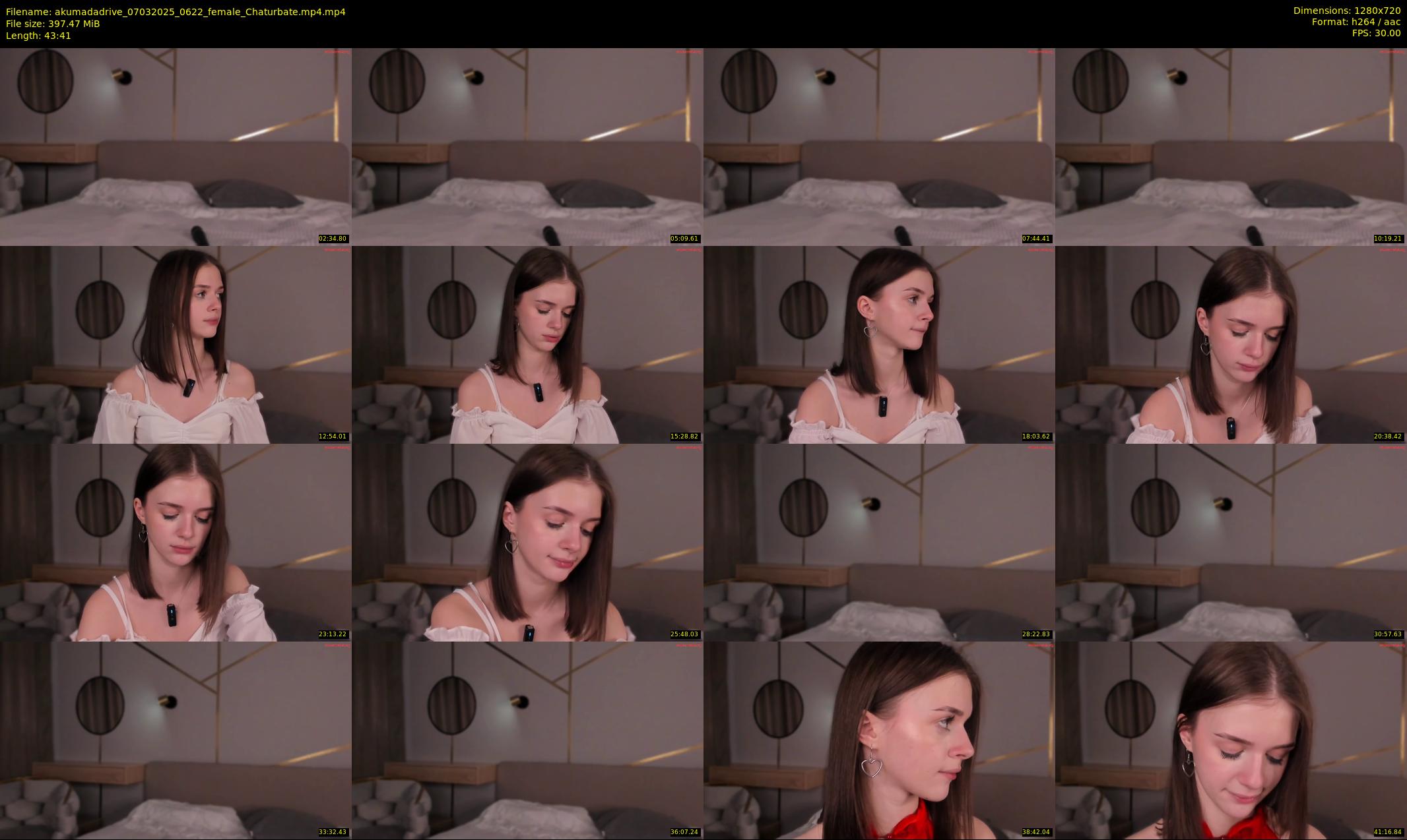 akumadadrive — 44 minute Chaturbate female cam show recording, 720p, Mar 7, 2025