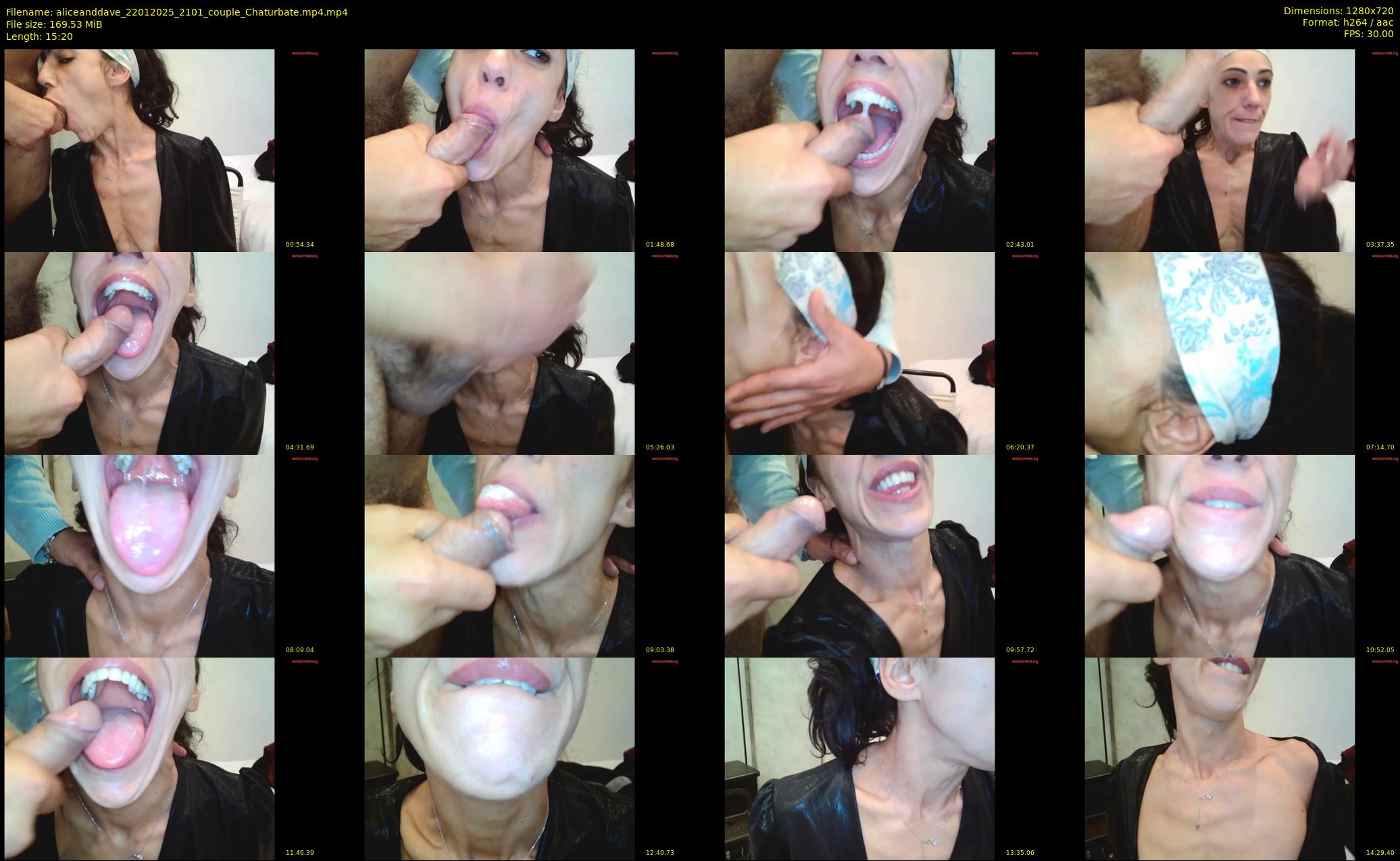 aliceanddave — 16 minute Chaturbate couple cam show recording, 720p, Jan 22, 2025