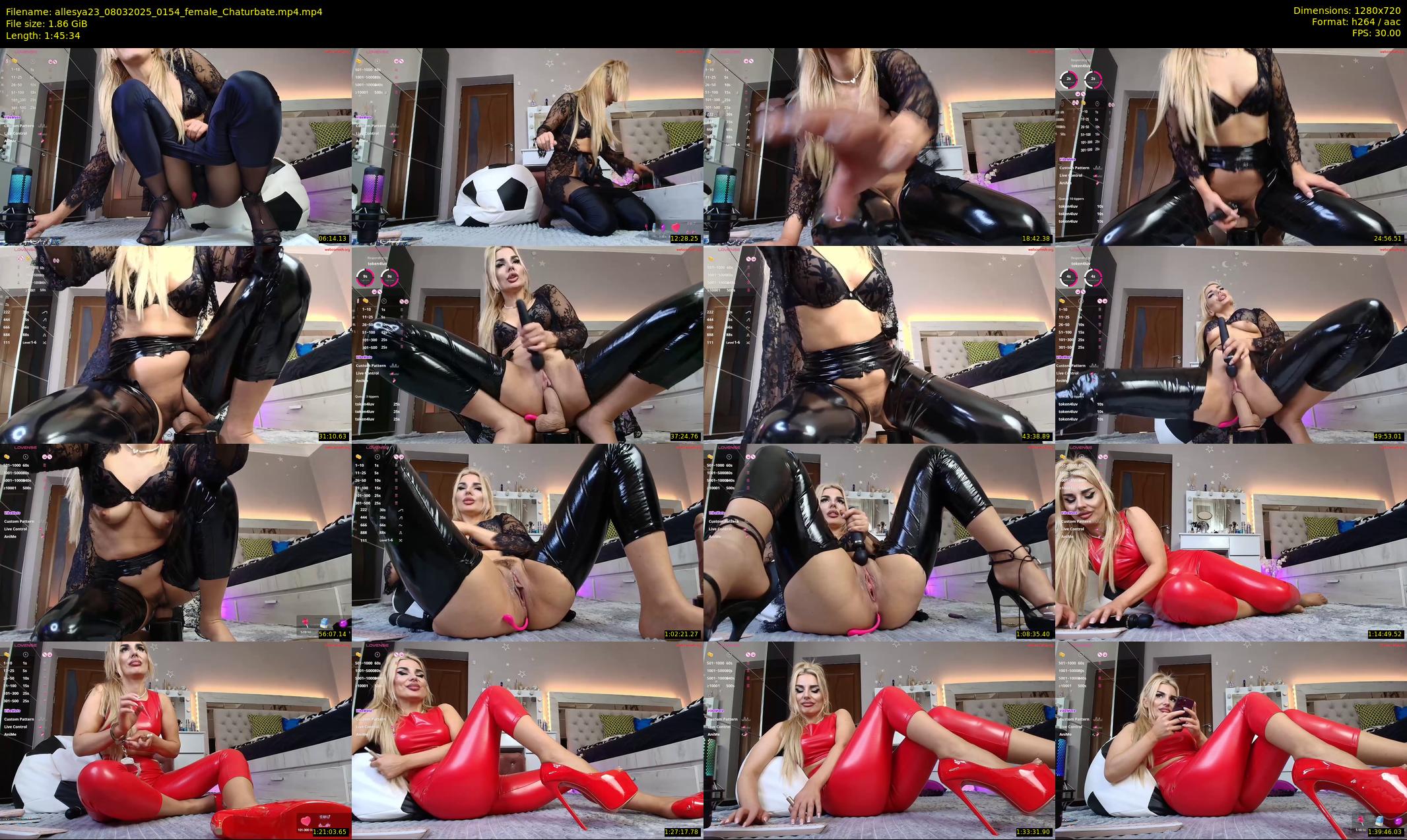 allesya23 — 106 minute Chaturbate female cam show recording, 720p, Mar 8, 2025