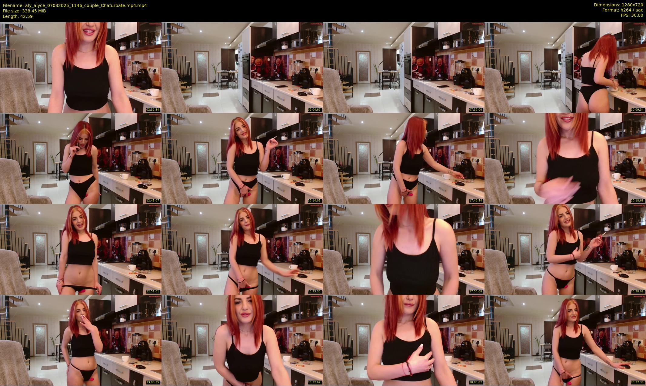 aly_alyce — 43 minute Chaturbate female cam show recording, 720p, Mar 7, 2025