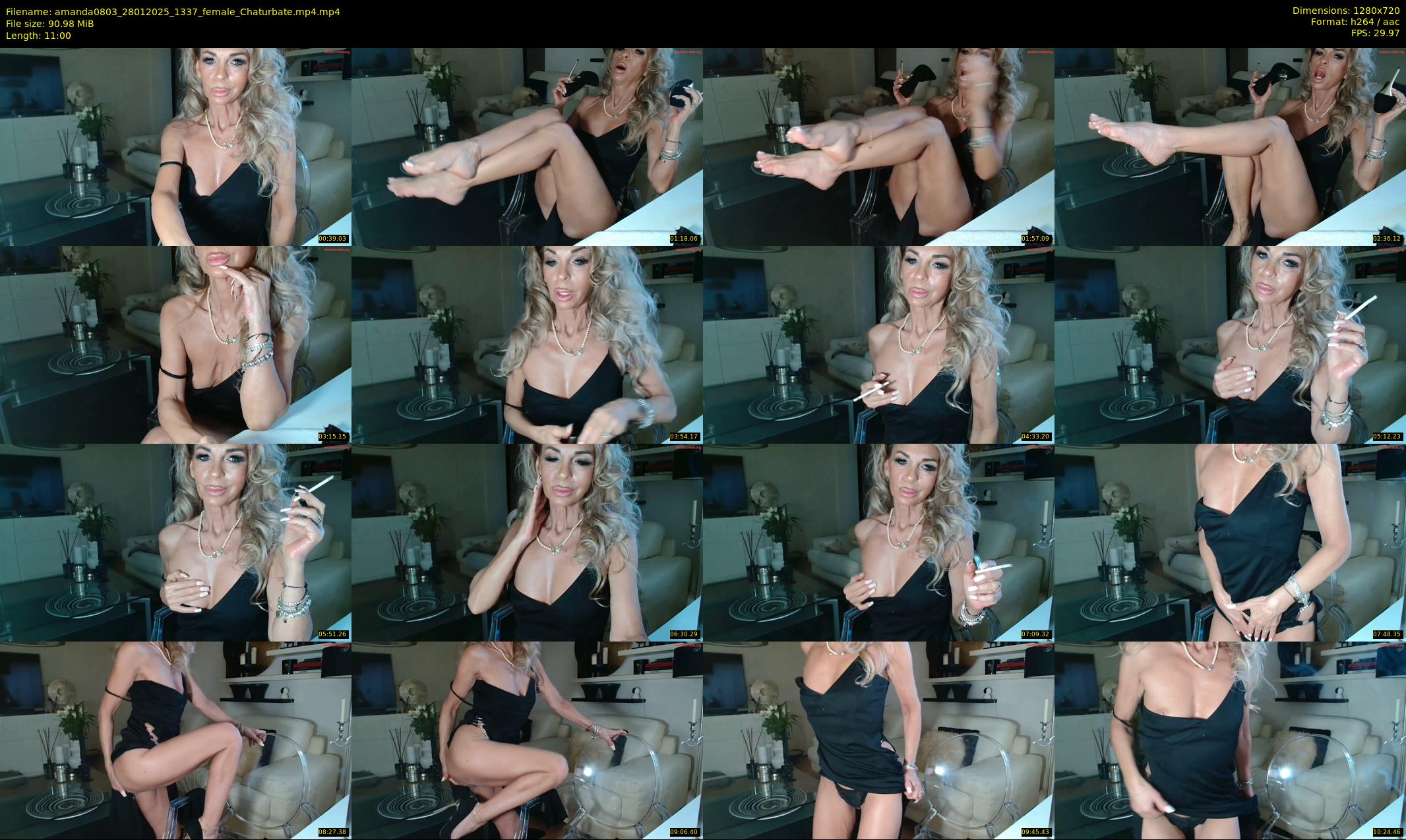 amanda0803 — 11 minute Chaturbate female cam show recording, 720p, Jan 28, 2025