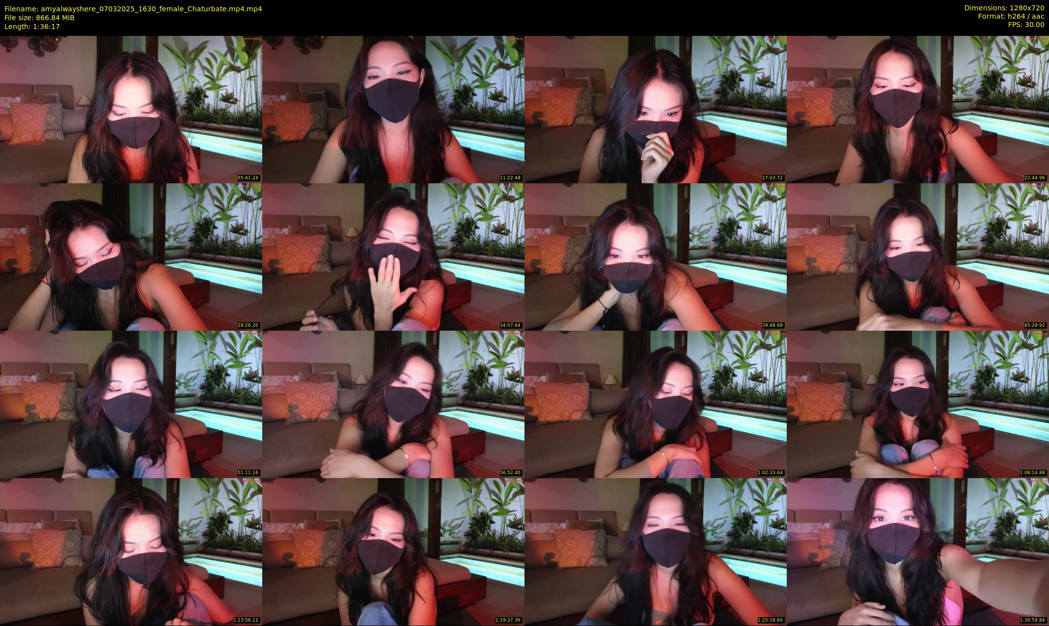 amyalwayshere — 97 minute Chaturbate female cam show recording, 720p, Mar 7, 2025