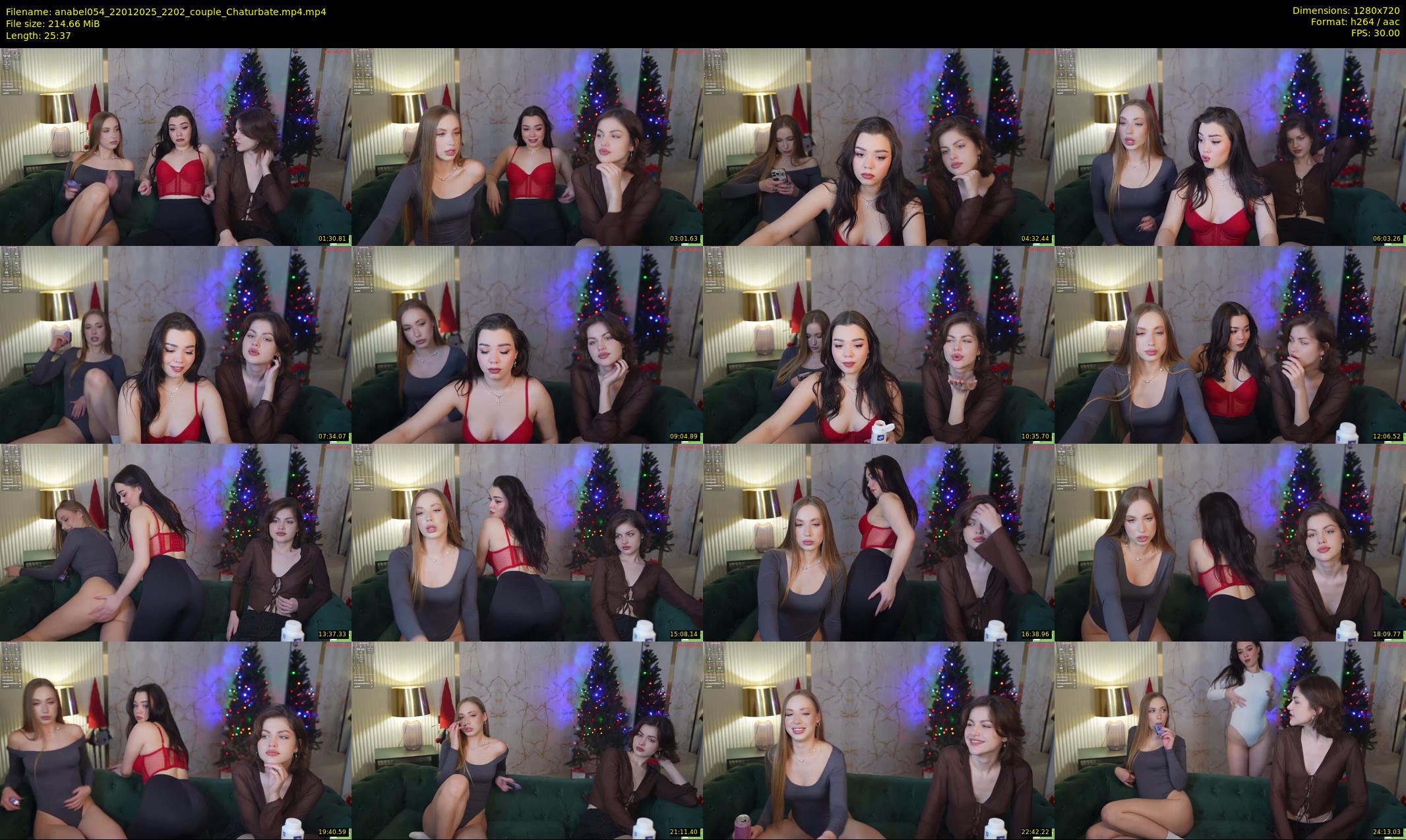 anabel054 — 26 minute Chaturbate female cam show recording, 720p, Jan 22, 2025