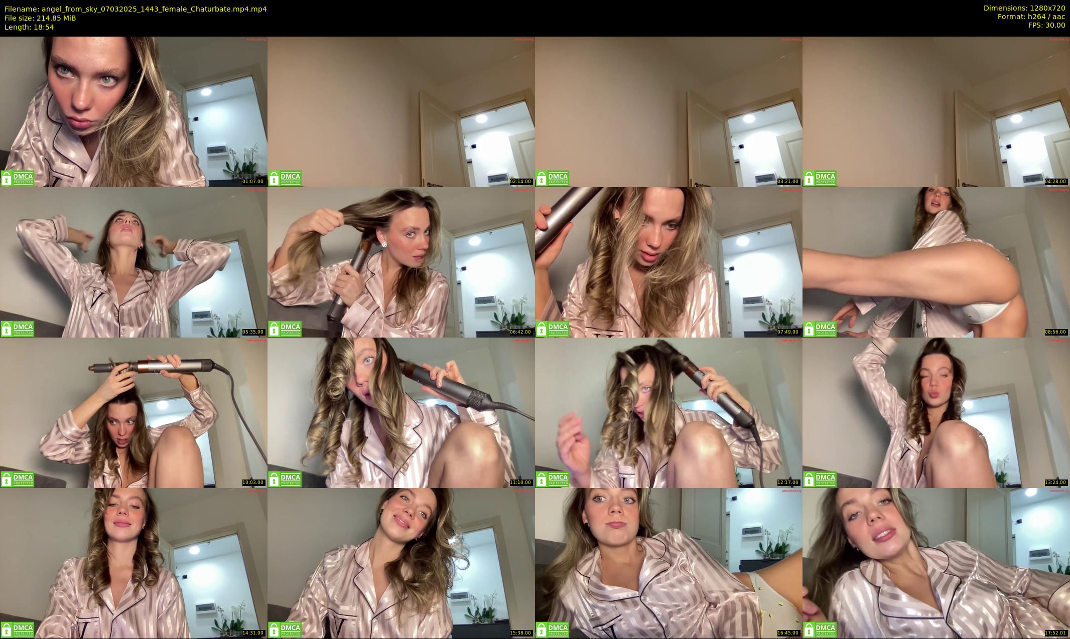 angel_from_sky — 19 minute Chaturbate female cam show recording, 720p, Mar 7, 2025