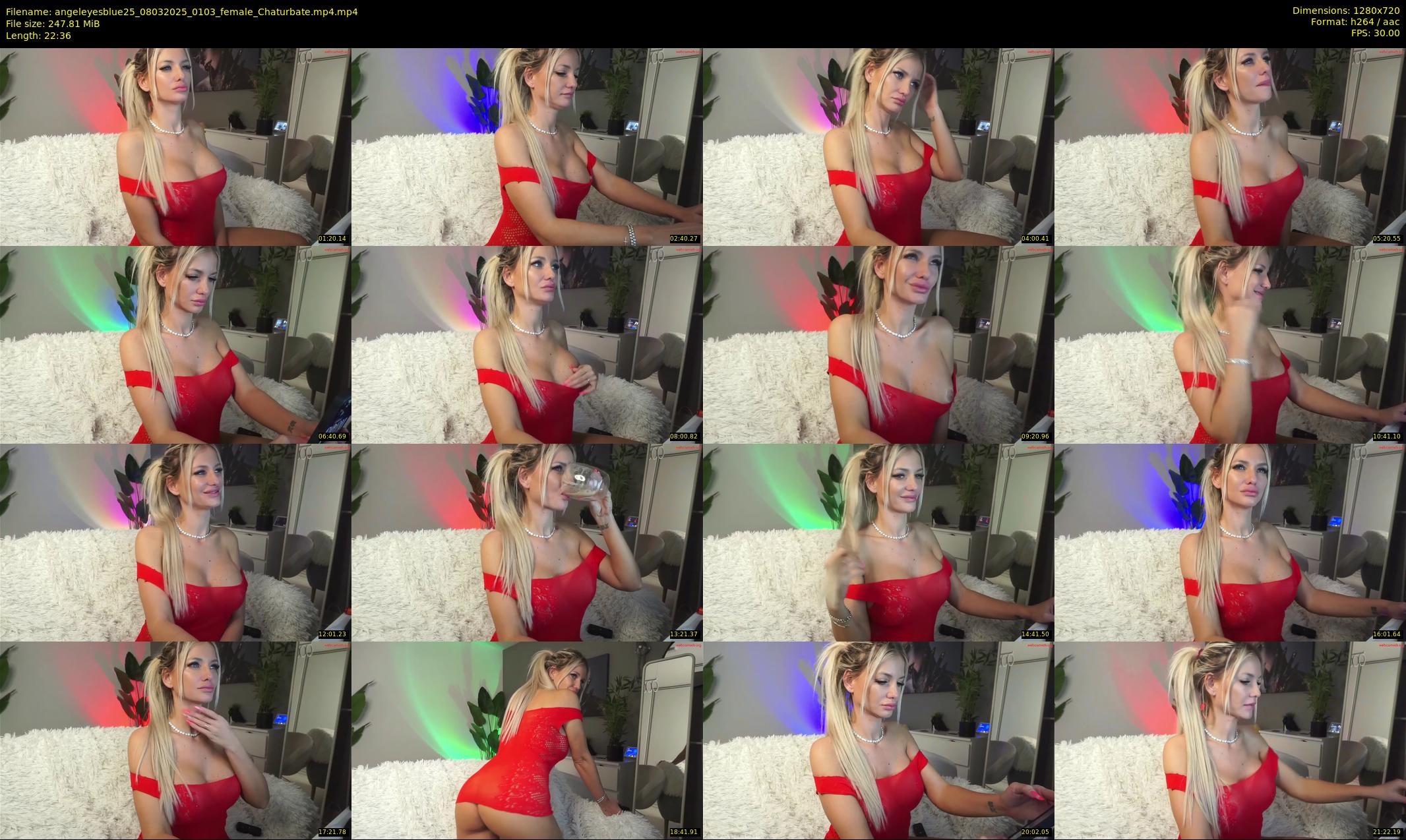 angeleyesblue25 — 23 minute Chaturbate female cam show recording, 720p, Mar 8, 2025
