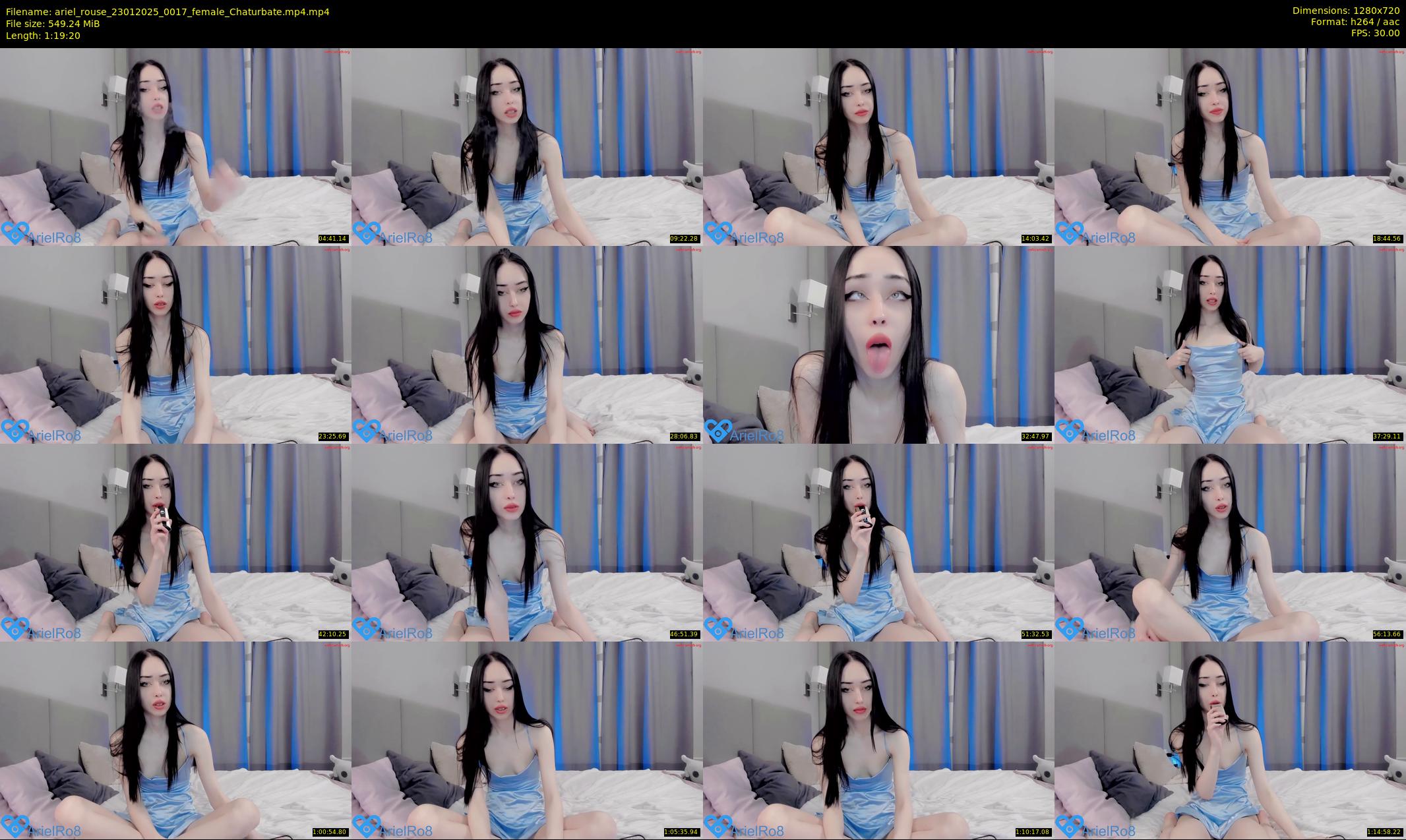 ariel_rouse — 80 minute Chaturbate female cam show recording, 720p, Jan 23, 2025