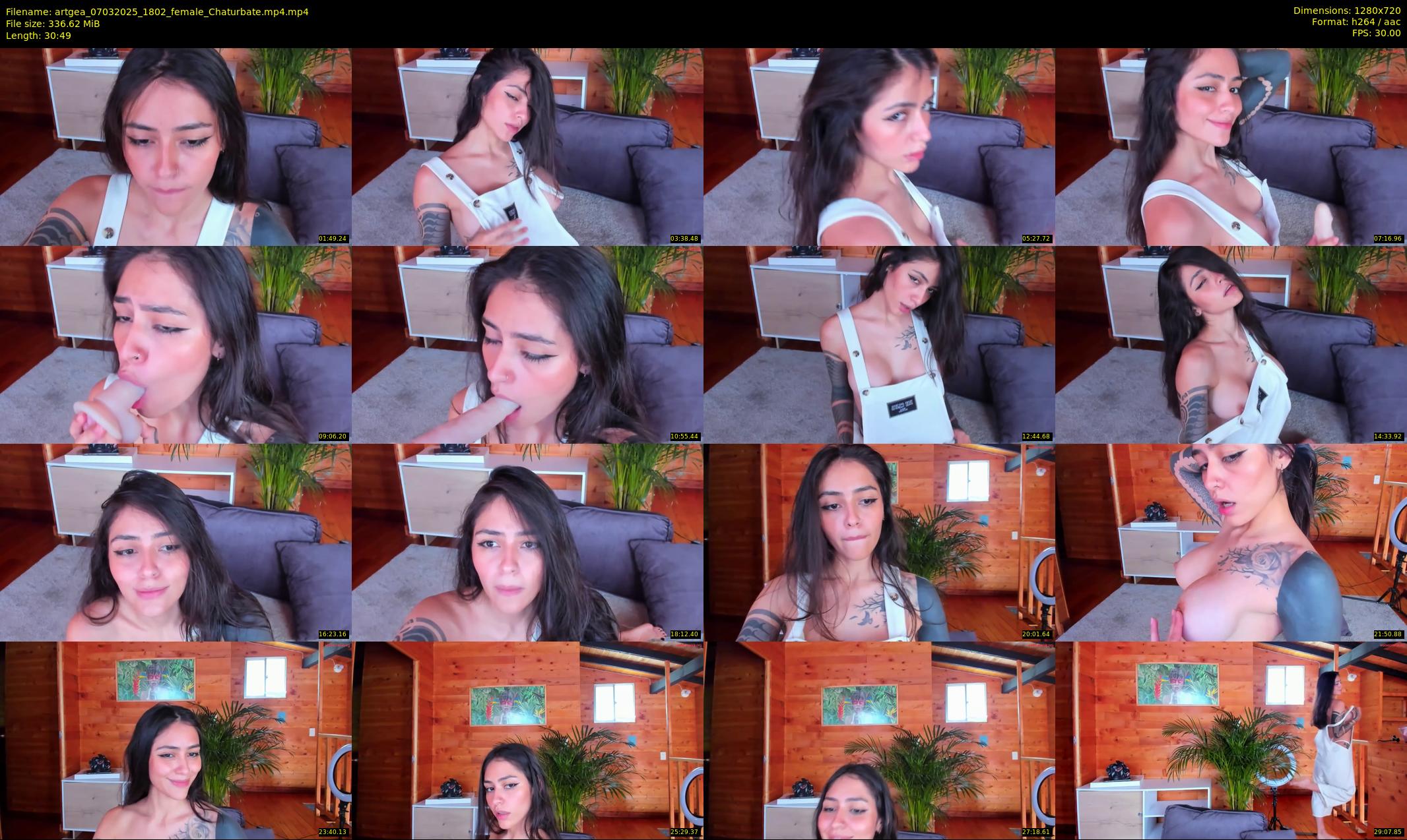 artgea — 31 minute Chaturbate female cam show recording, 720p, Mar 7, 2025