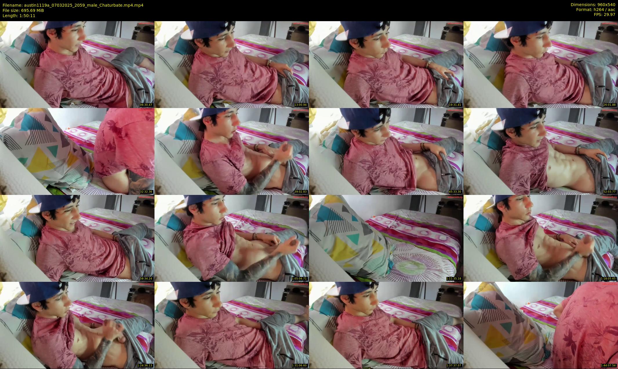 austin1119a — 111 minute Chaturbate male cam show recording, 480p, Mar 7, 2025