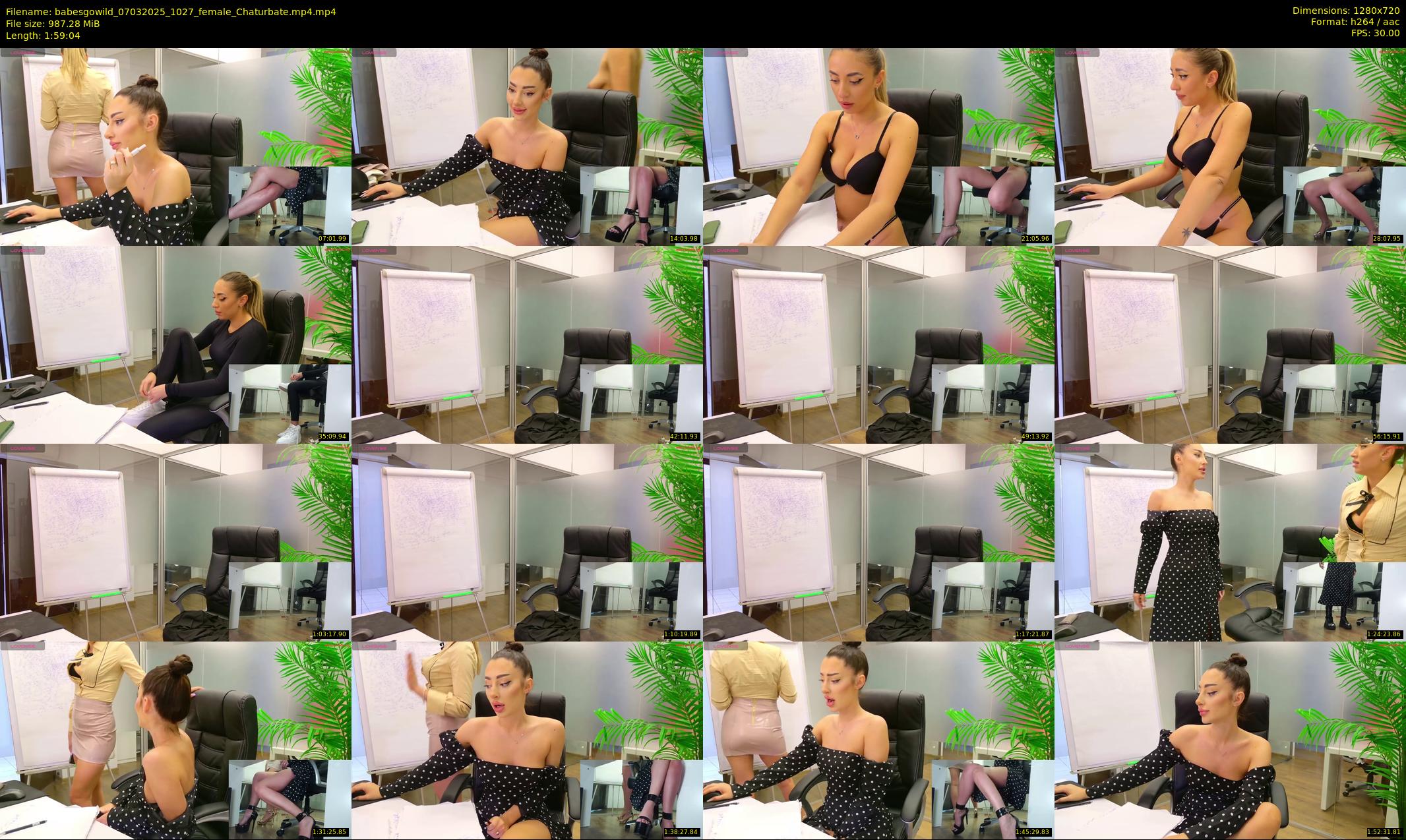 babesgowild — 120 minute Chaturbate couple cam show recording, 720p, Mar 7, 2025