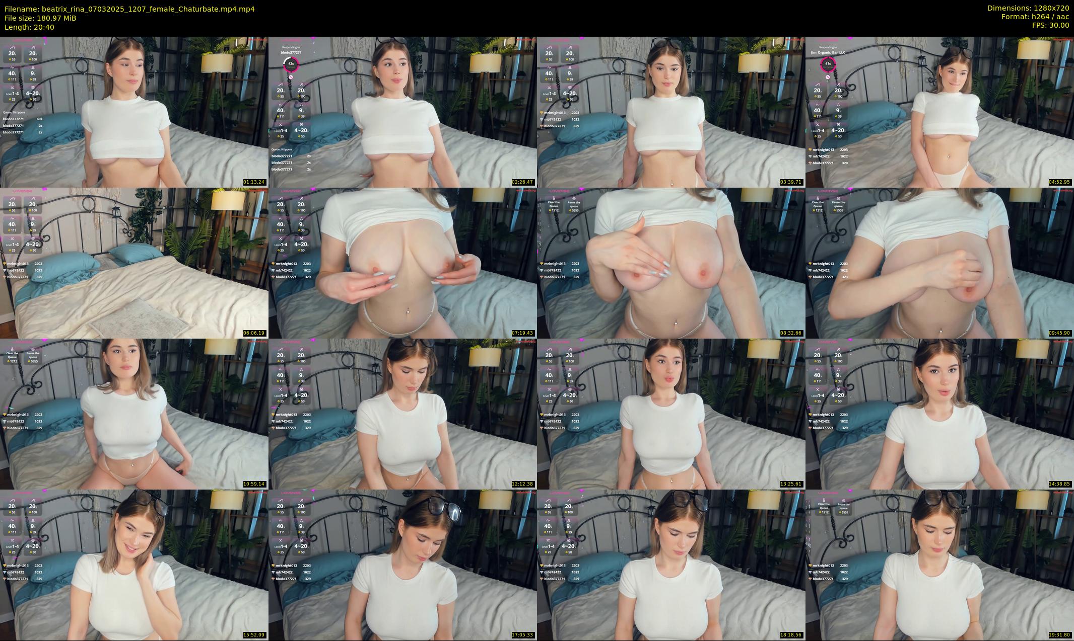 beatrix_rina — 21 minute Chaturbate female cam show recording, 720p, Mar 7, 2025