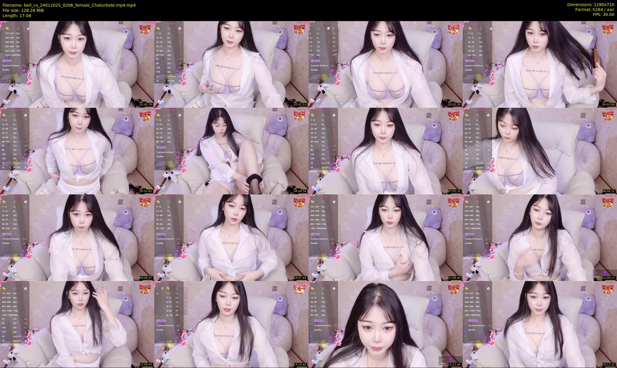 bell_cs — 18 minute Chaturbate female cam show recording, 720p, Jan 24, 2025