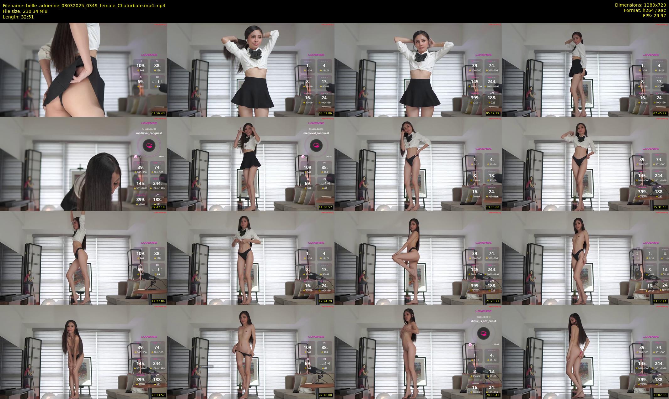 belle_adrienne — 33 minute Chaturbate couple cam show recording, 720p, Mar 8, 2025