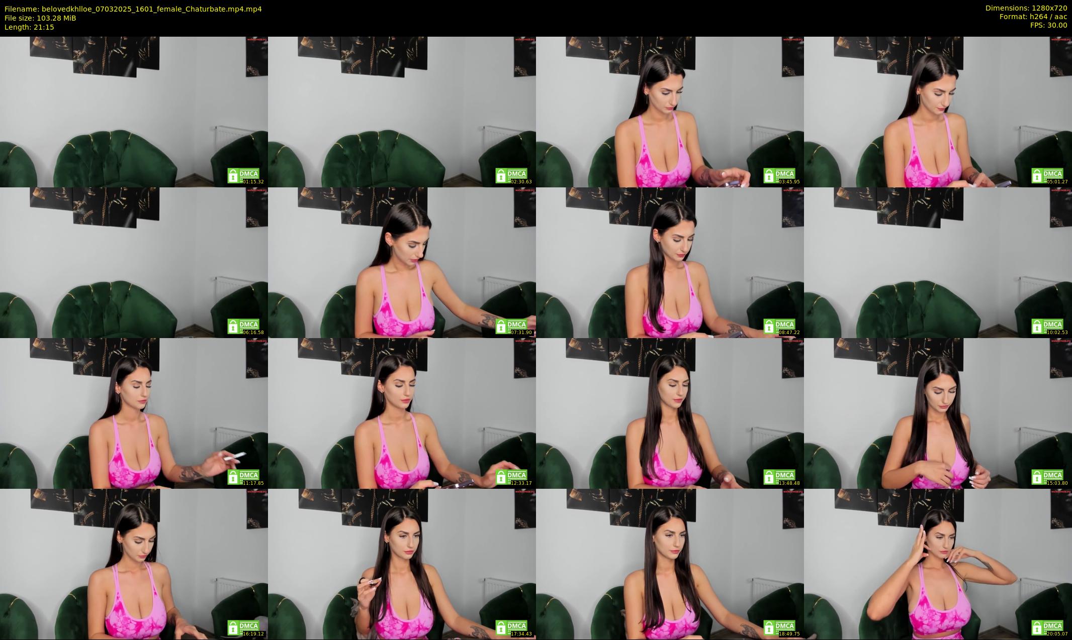 belovedkhlloe — 22 minute Chaturbate female cam show recording, 720p, Mar 7, 2025