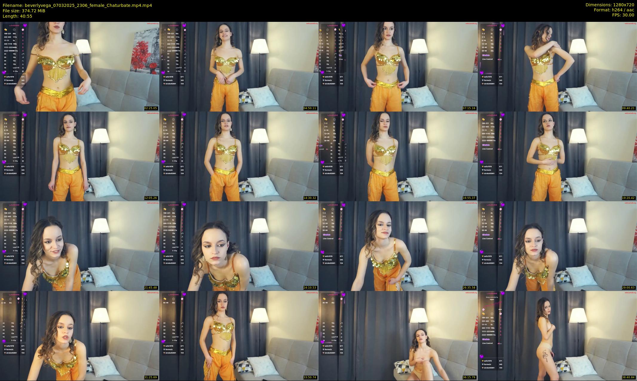 beverlyvega — 41 minute Chaturbate couple cam show recording, 720p, Mar 7, 2025