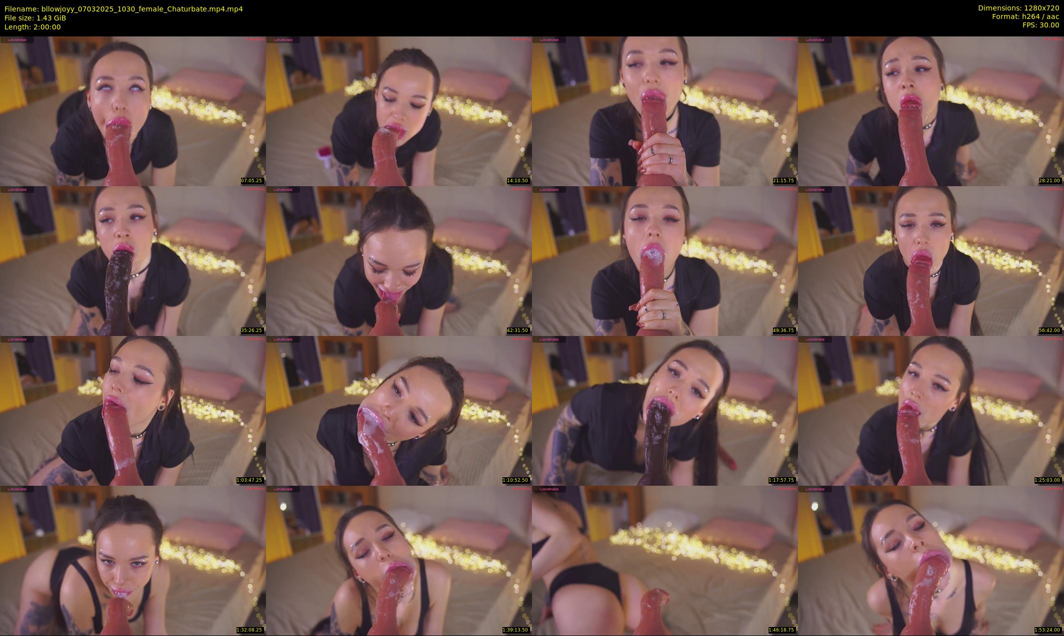 bllowjoyy — 120 minute Chaturbate female cam show recording, 720p, Mar 7, 2025