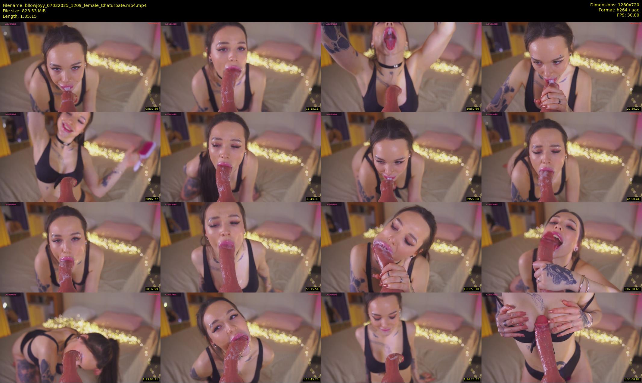 bllowjoyy — 96 minute Chaturbate female cam show recording, 720p, Mar 7, 2025