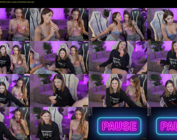 bright_diamonds_054 — 25 minute Chaturbate couple cam show recording, 720p, Mar 7, 2025