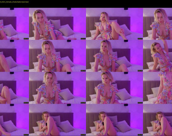 bubbling_crush — 12 minute Chaturbate female cam show recording, 720p, Mar 7, 2025