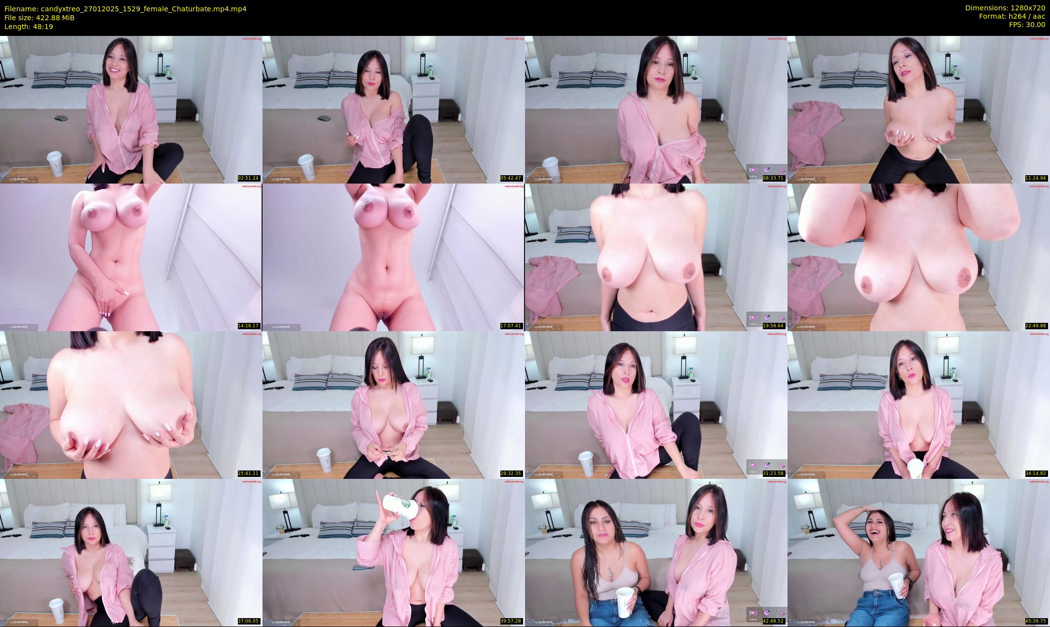 candyxtreo — 49 minute Chaturbate couple cam show recording, 720p, Jan 27, 2025