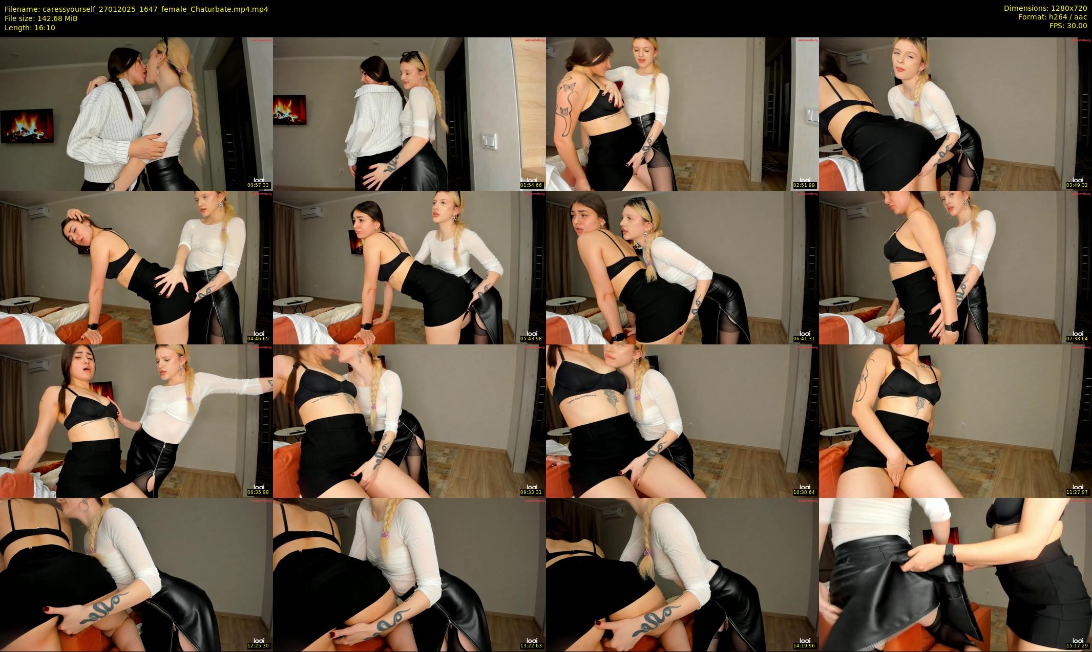 caressyourself — 17 minute Chaturbate female cam show recording, 720p, Jan 27, 2025