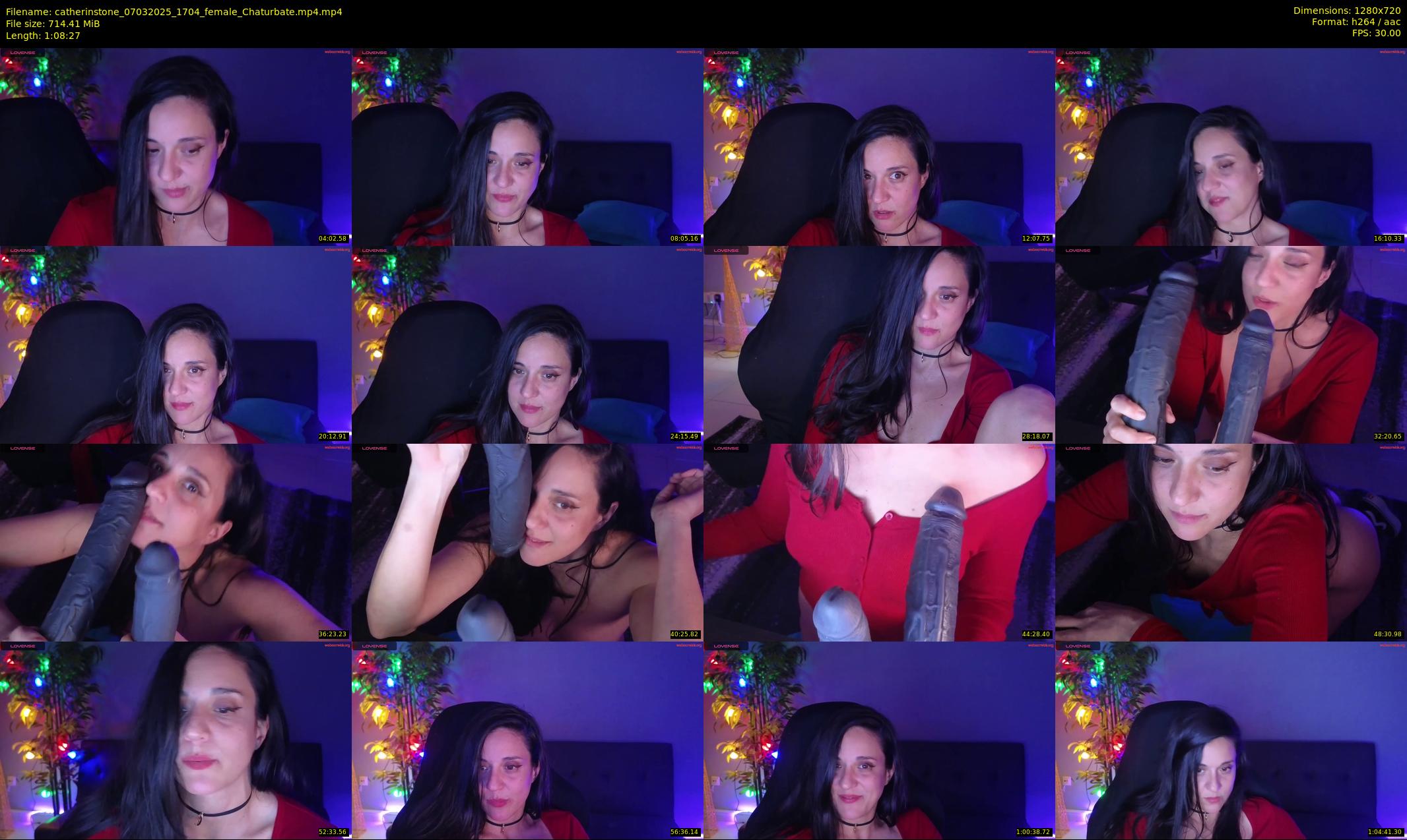 catherinstone — 69 minute Chaturbate female cam show recording, 720p, Mar 7, 2025