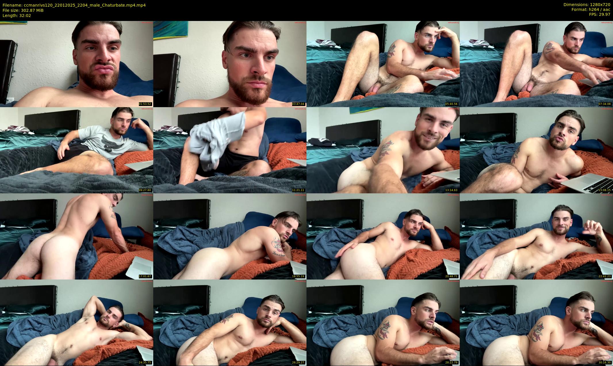 ccmanrivs120 — 33 minute Chaturbate male cam show recording, 720p, Jan 22, 2025