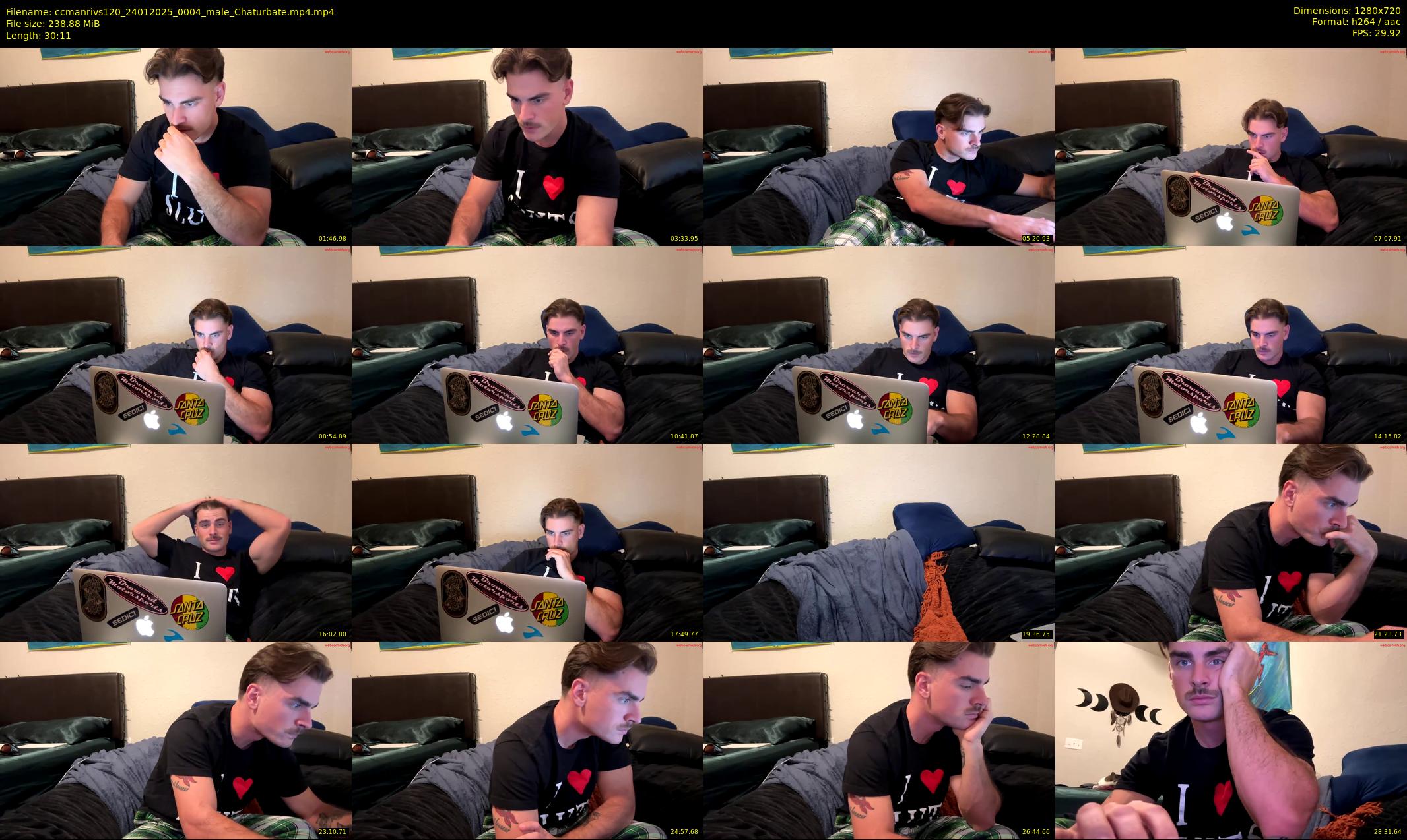 ccmanrivs120 — 31 minute Chaturbate male cam show recording, 720p, Jan 24, 2025
