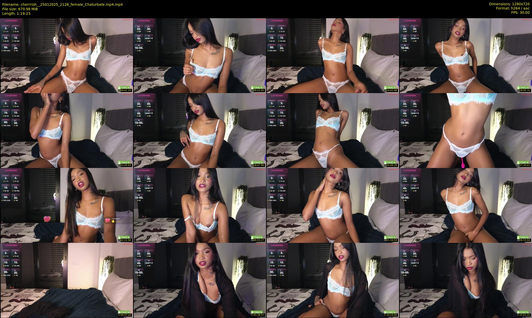 cherrrish_ — 80 minute Chaturbate female cam show recording, 720p, Jan 25, 2025