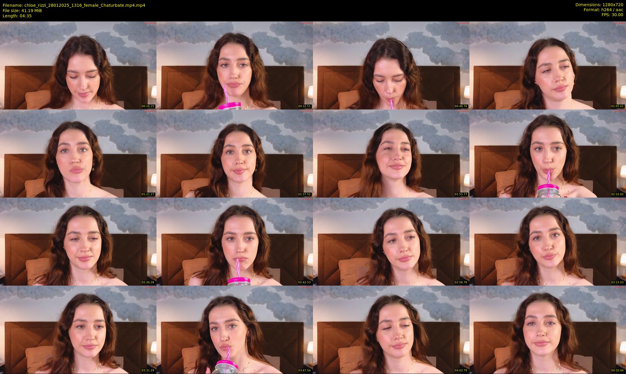 chloe_rizzi — 5 minute Chaturbate female cam show recording, 720p, Jan 28, 2025