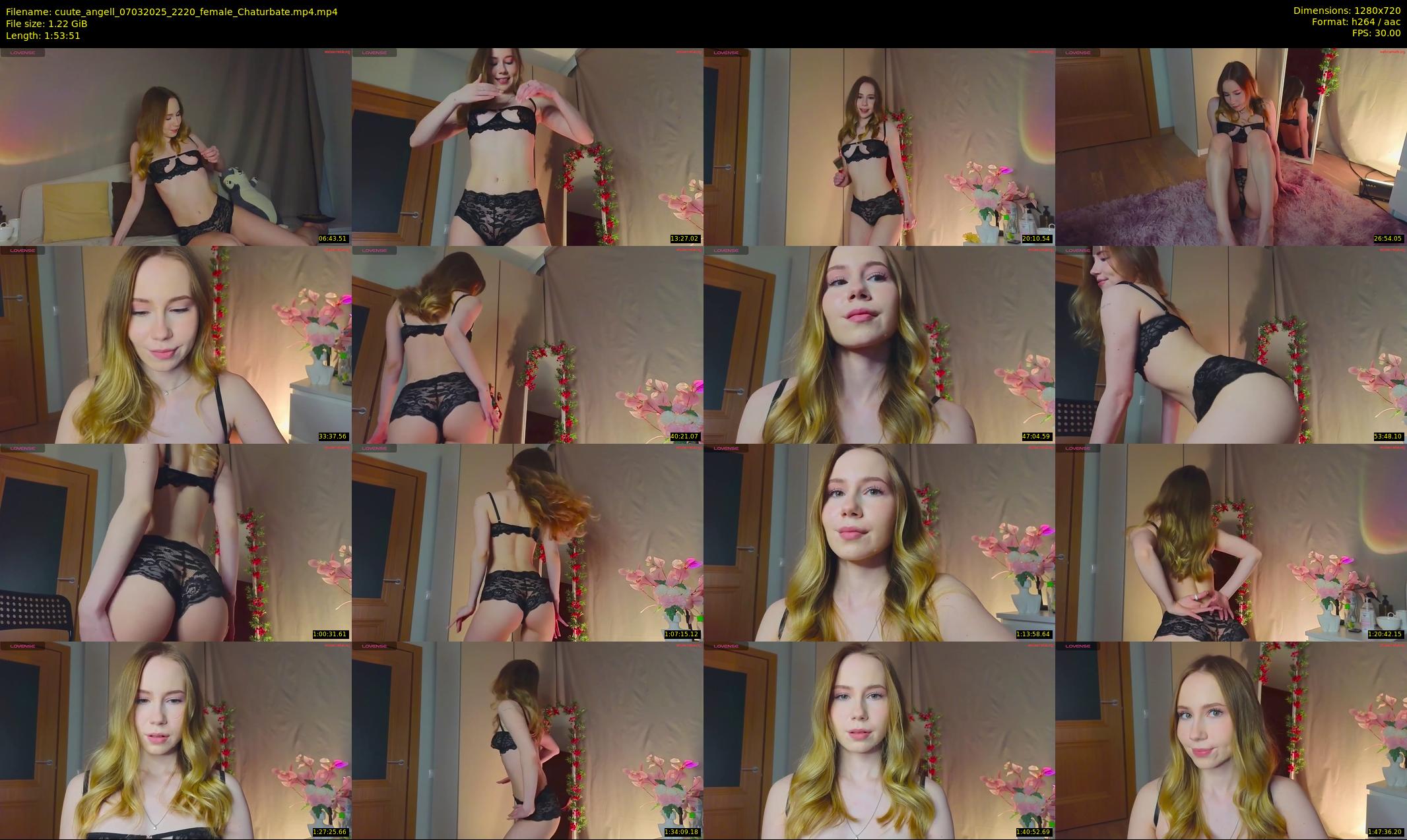 cuute_angell — 114 minute Chaturbate female cam show recording, 720p, Mar 7, 2025