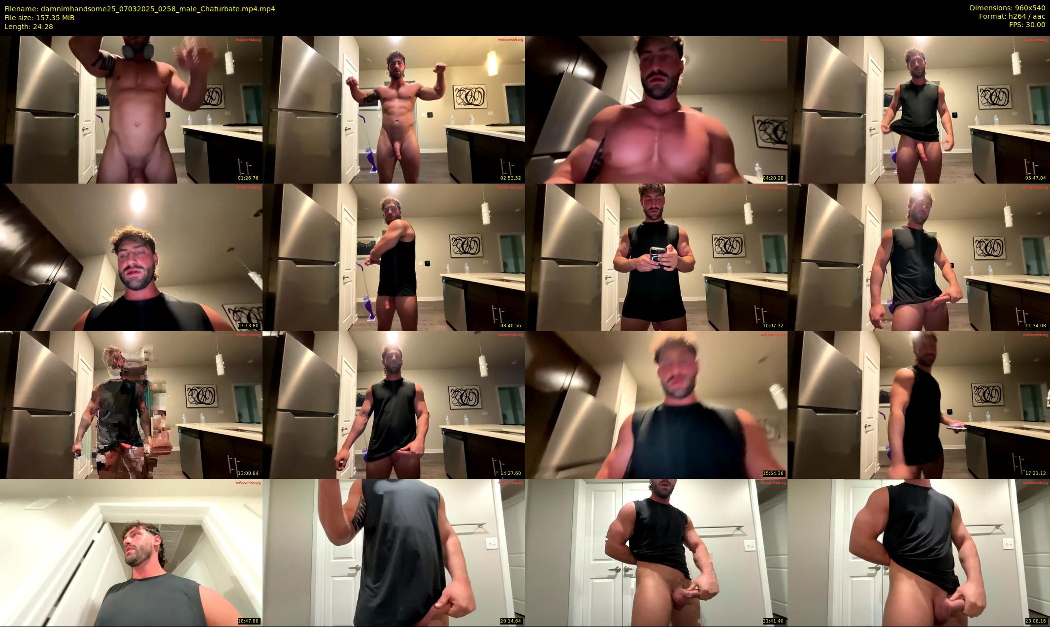 damnimhandsome25 — 25 minute Chaturbate male cam show recording, 480p, Mar 7, 2025