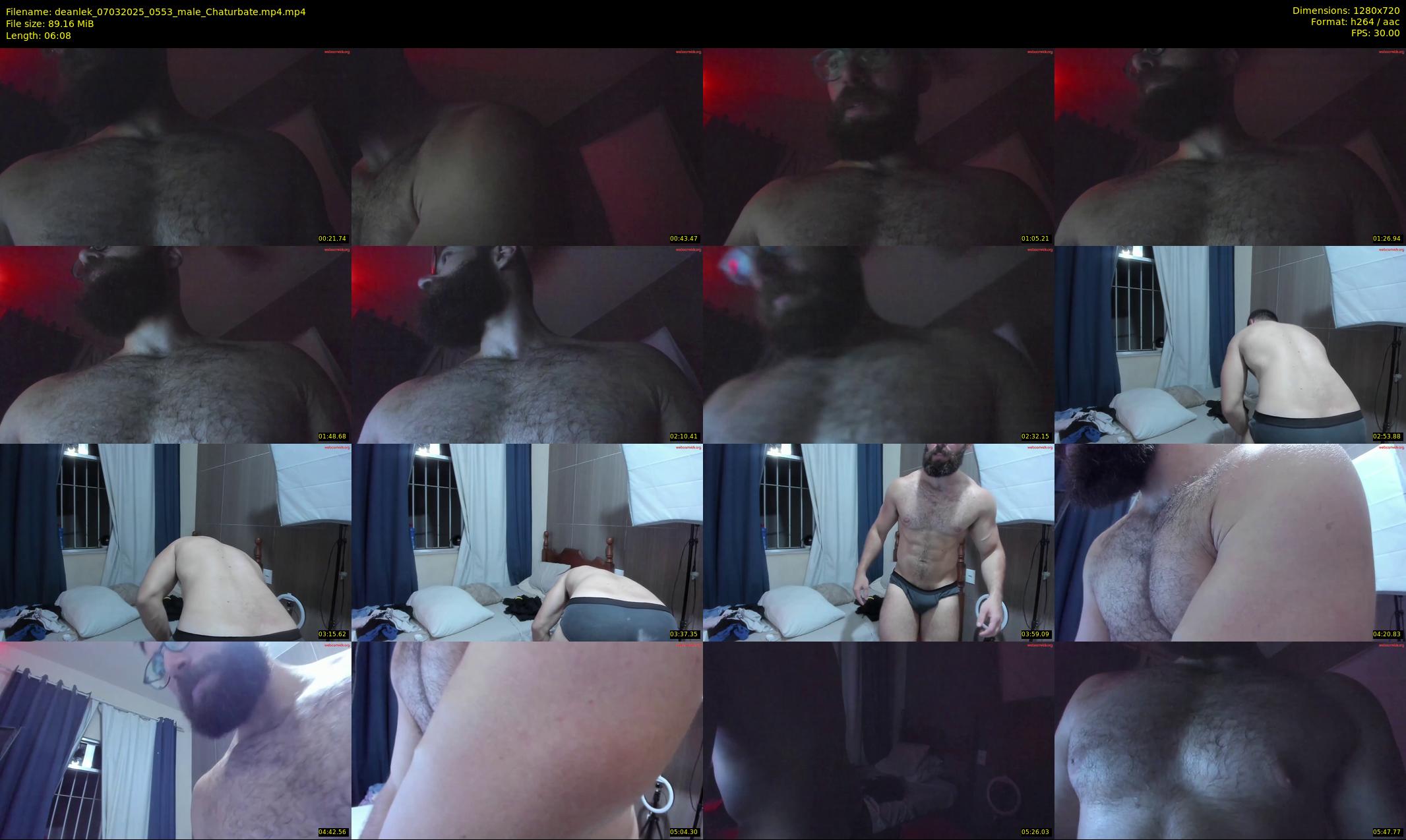 deanlek — 7 minute Chaturbate male cam show recording, 720p, Mar 7, 2025