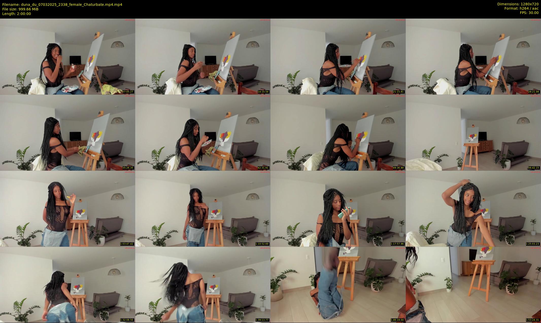 duna_du — 120 minute Chaturbate female cam show recording, 720p, Mar 7, 2025