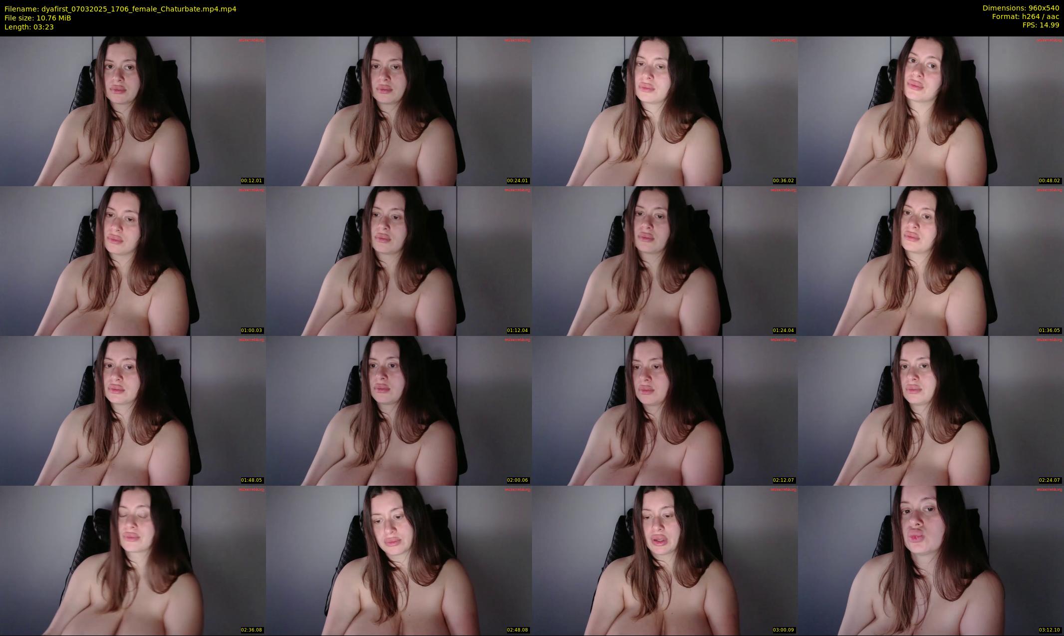 dyafirst — 4 minute Chaturbate female cam show recording, 480p, Mar 7, 2025