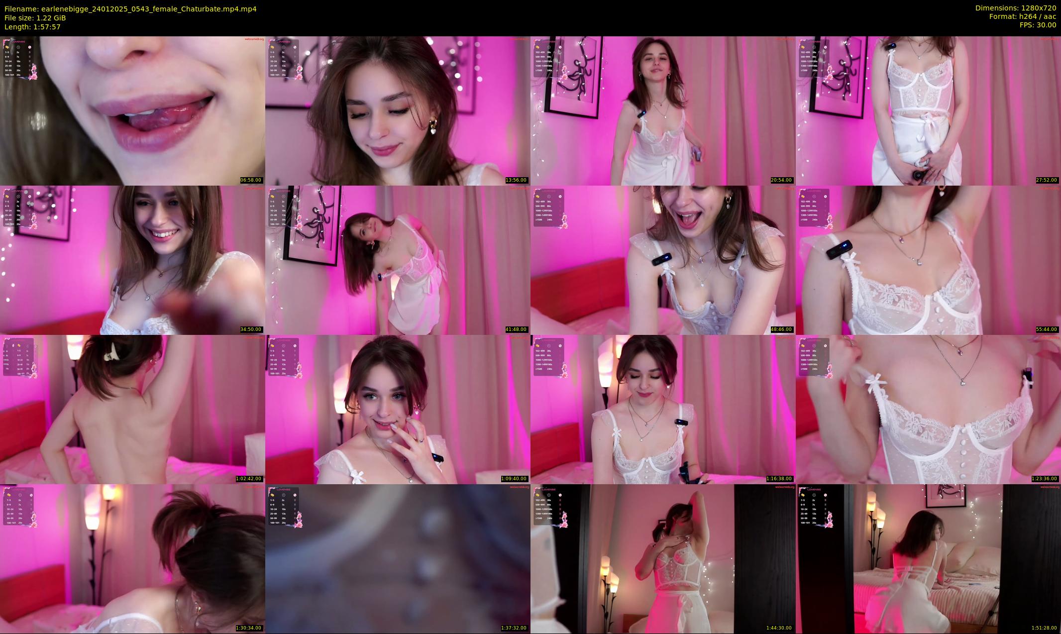earlenebigge — 118 minute Chaturbate female cam show recording, 720p, Jan 24, 2025