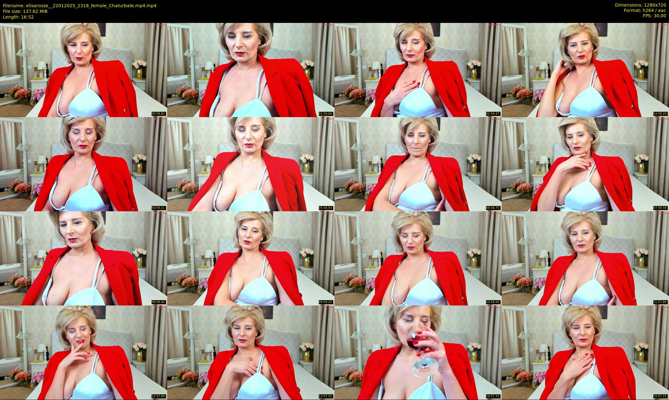 elisarosse_ — 17 minute Chaturbate female cam show recording, 720p, Jan 22, 2025