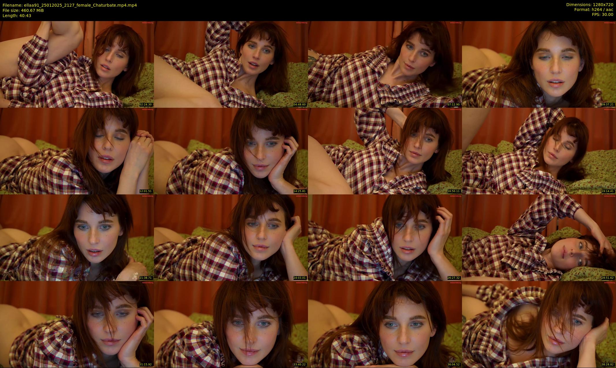 ellaa91 — 41 minute Chaturbate female cam show recording, 720p, Jan 25, 2025